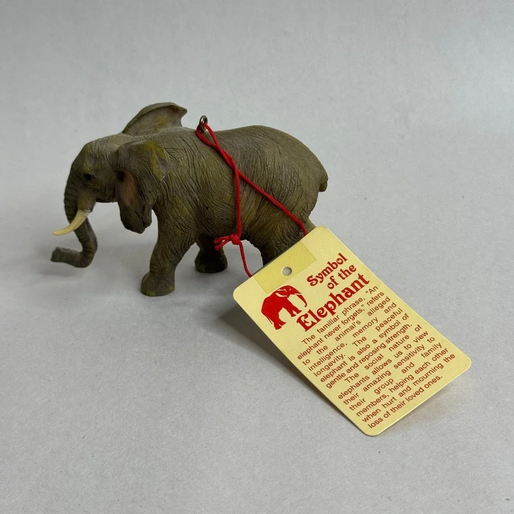 Bronners Christmas Wonderland Elephant Symbol of the Elephant Ornament Figurine